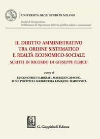 Il diritto amministrativo tra ordine sistematico e realtà economico-sociale - Librerie.coop