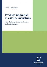 Product innovation in cultural industries - e-Book - Librerie.coop