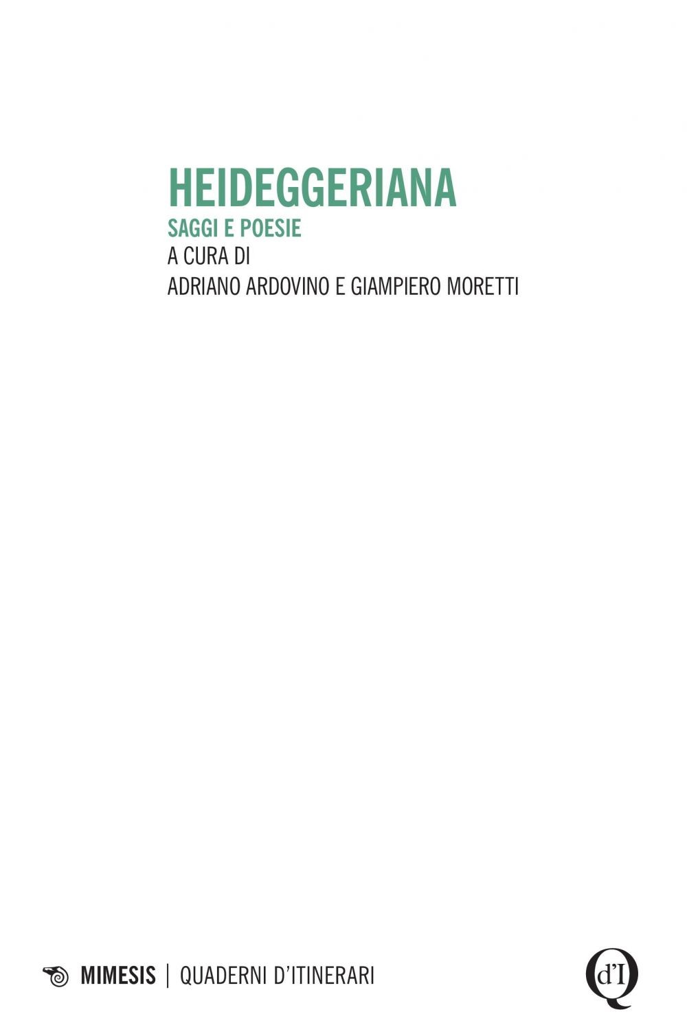 Heideggeriana - Librerie.coop