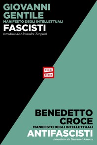 Manifesto degli intellettuali fascisti e antifascisti - Librerie.coop