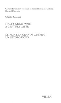 Italy’s Great War: A century later / L’italia e la Grande Guerra: un secolo dopo - Librerie.coop