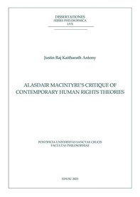 Alasdair MacIntyre’s Critique of Contemporary Human Rights Theories - Librerie.coop