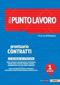 Il Punto Lavoro 1/2023 - Prontuario Contratti - Librerie.coop