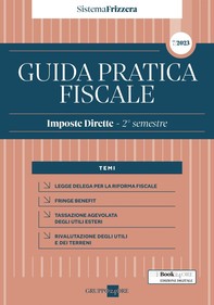 Guida Pratica Fiscale Imposte Dirette - 2° semestre 2023 - Librerie.coop