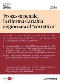 Processo penale: la riforma Cartabia aggiornata al "correttivo" - Librerie.coop
