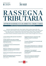 Rassegna Tributaria 1/2024 - Librerie.coop