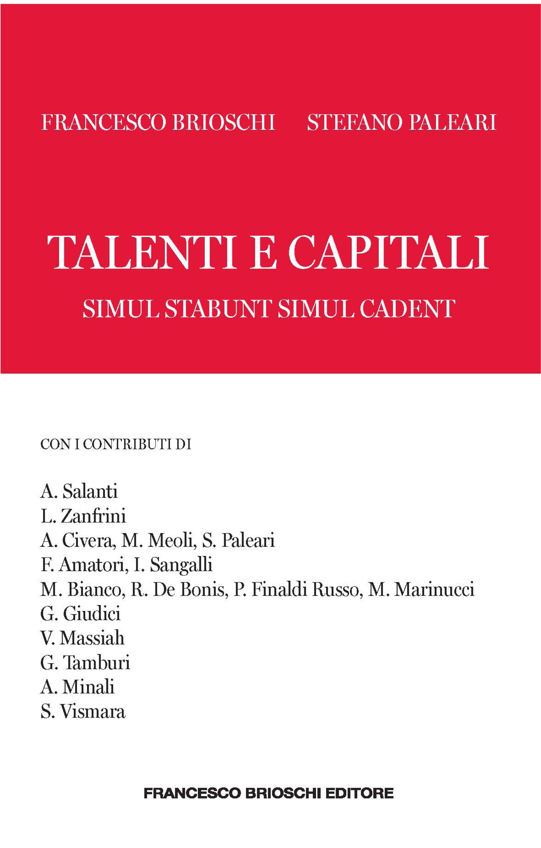 Talenti e capitali - Librerie.coop