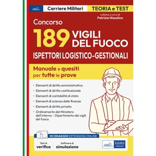 Concorso 189 Ispettori logistico-gestionali Vigili del Fuoco - Librerie.coop