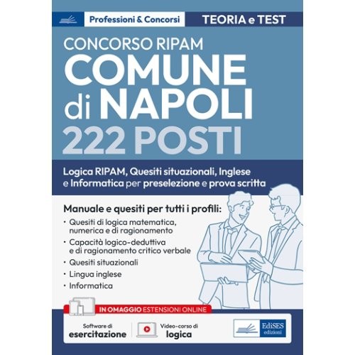Concorso RIPAM Comune di Napoli - 222 posti di vari profili - Librerie.coop