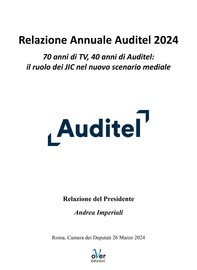 Relazione Annuale Auditel 2024 - Librerie.coop