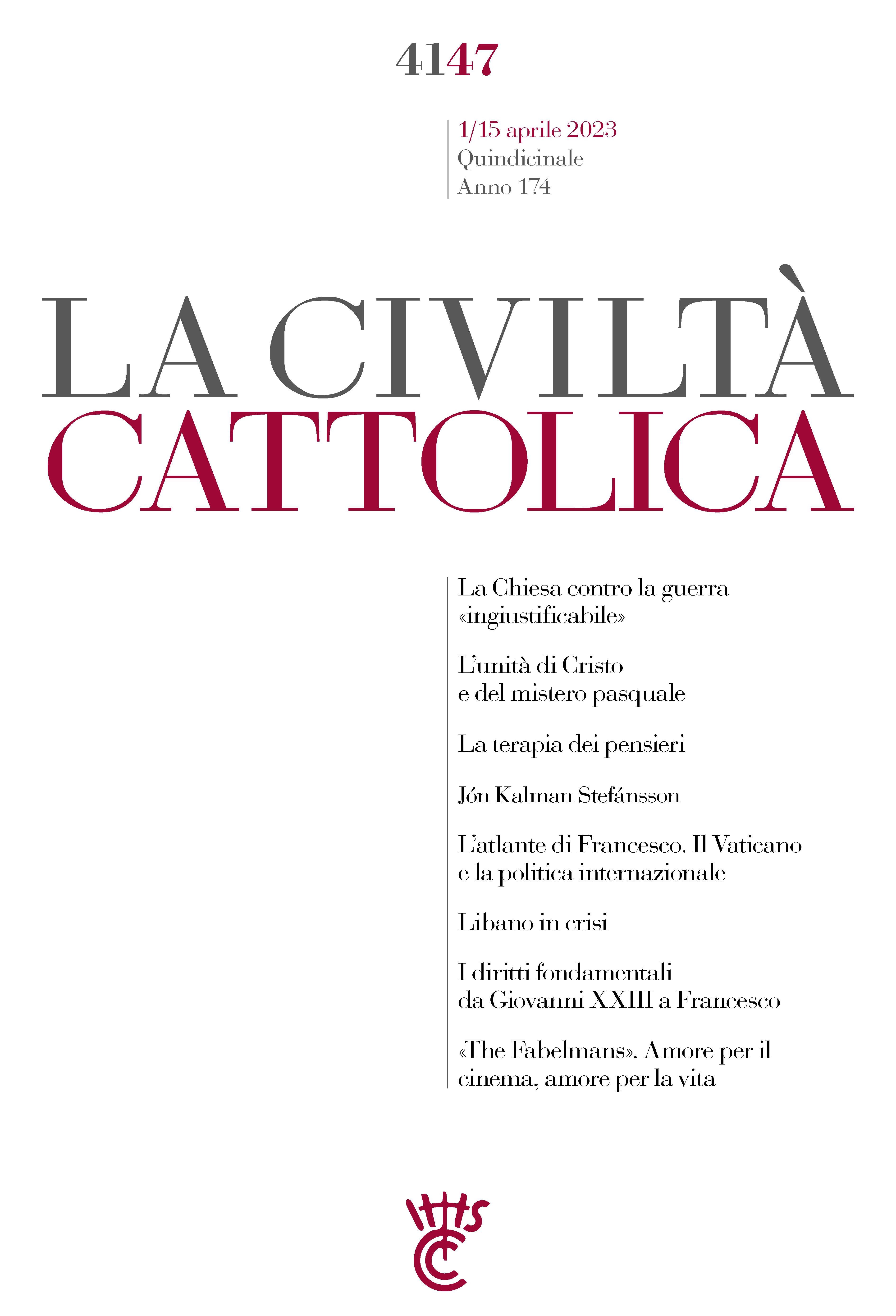 La Civiltà Cattolica n. 4147 - Librerie.coop