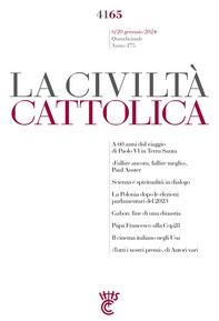 La Civiltà Cattolica n. 4165 - Librerie.coop