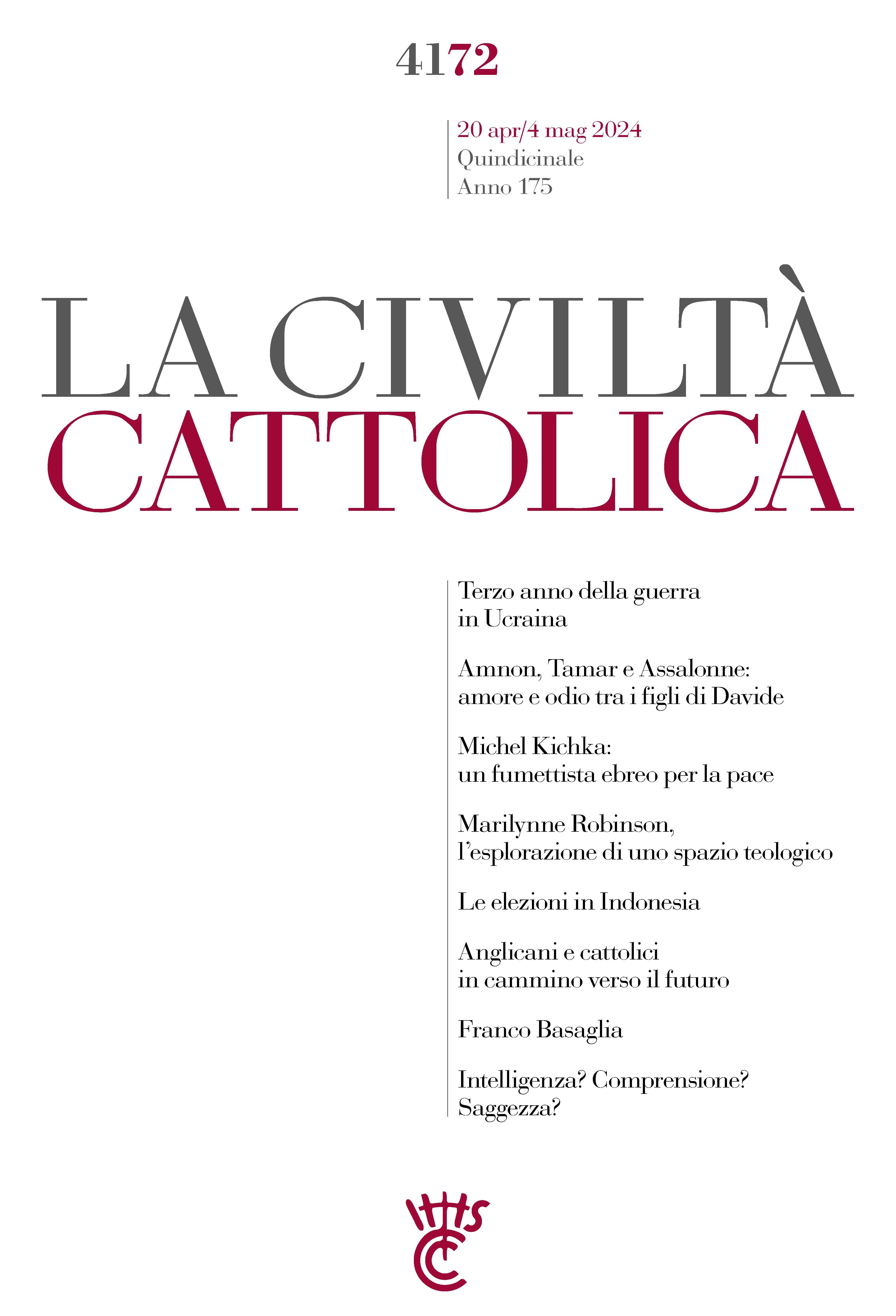 La Civiltà Cattolica n. 4172 - Librerie.coop