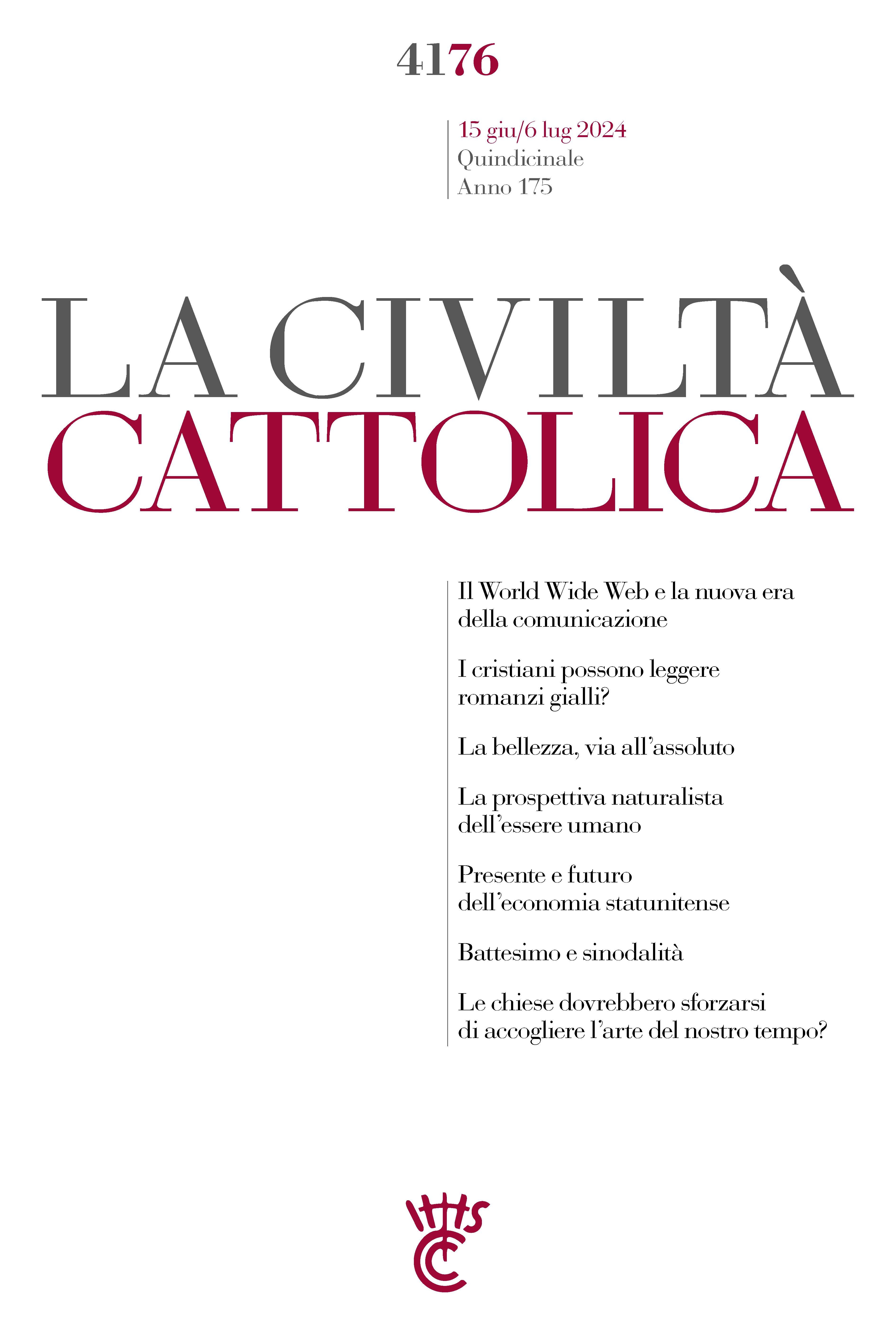 La Civiltà Cattolica n. 4176 - Librerie.coop